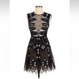 BCBG Max Azria black cocktail dress